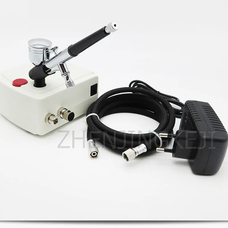 

110 В/220 В мини-Аэрограф для моделей воздушный насос для дизайна ногтей для окрашивания тортов Аэрограф распылительная краска для окраски пул...