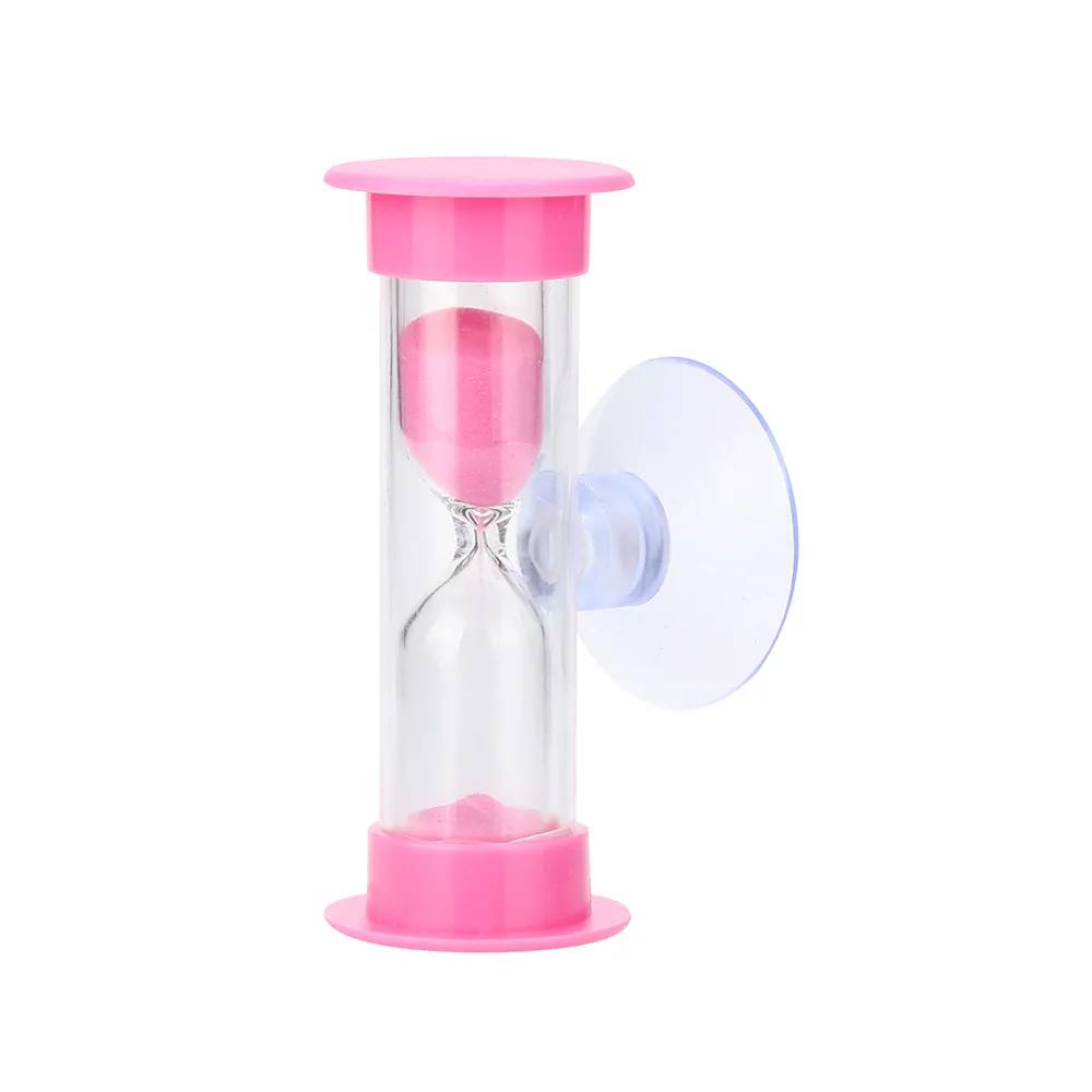 3Min Mini Hourglass for Shower Timer/Teeth Brushing Timer with Suction Cup Lead-free Time Thermometer Clock Watches | Дом и сад
