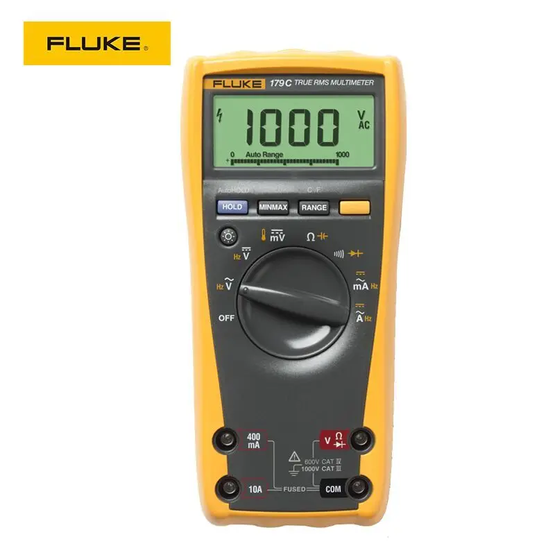 Цифровой мультиметр Fluke 179C 100% оригинал автоматический диапазон TRMS CAT IV 600 В/CAT III 1000