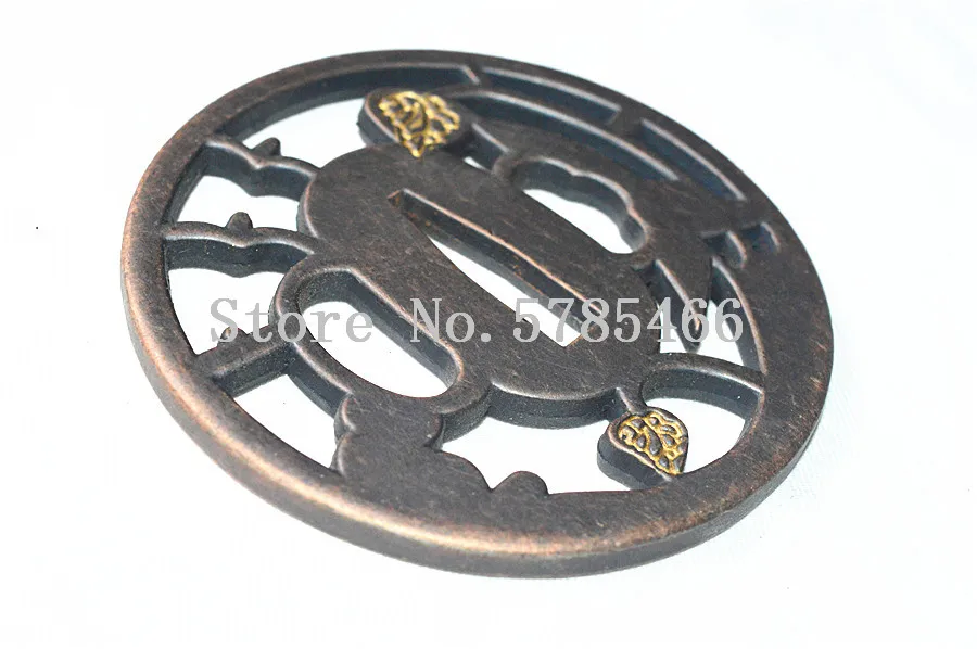 Набор защитных накладок из сплава с ручкой меча для катаны вакидзаси Танто Цуба +