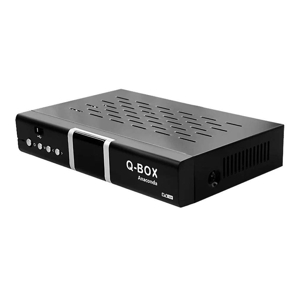 Q-BOX ANACONDA спутниковый ТВ приемник для Европы USB2.0 DVB-S2 H.264 HD tv Smart tv Box с бесплатным воздухом цифровой блок для телевизора, qbox Q BOX