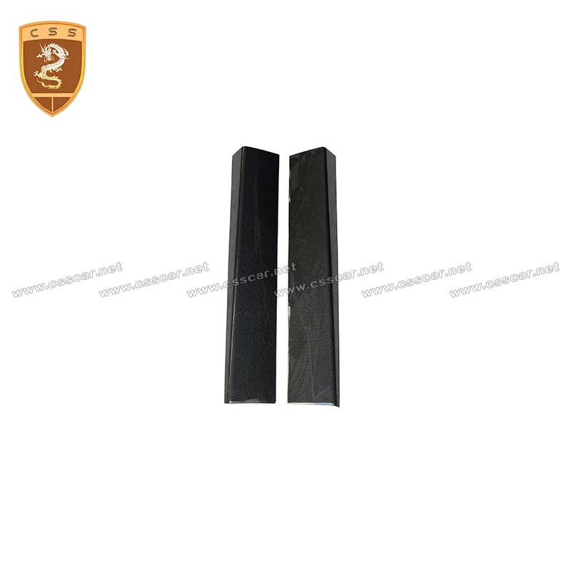 

Высококачественное Настоящее углеродное волокно, подходит для Ferrari F12, приветственная педаль, порог, модификация автомобиля, автомобильные ...