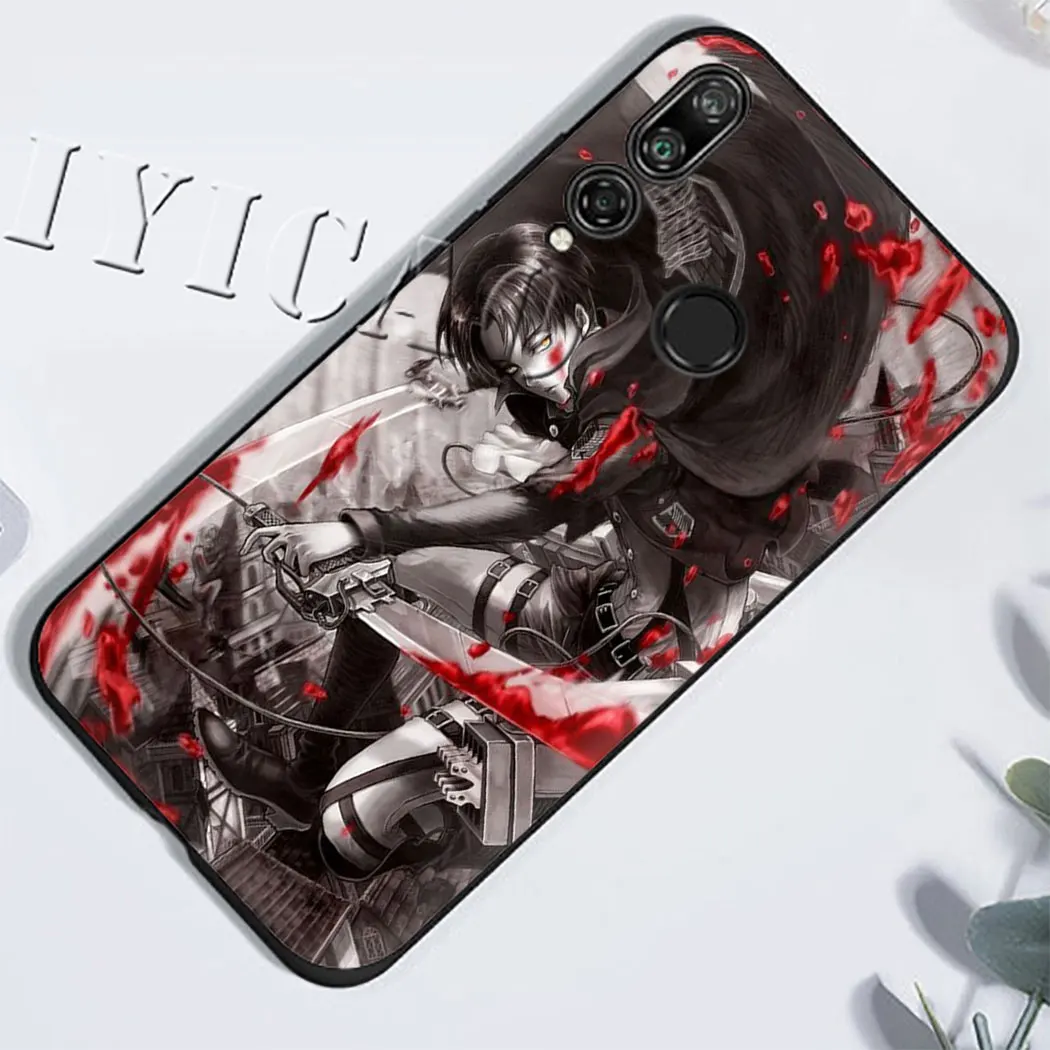 IYICAO для косплея по аниме атака на Титанов (мягкий чехол huawei 9X20 Pro Note 10 вид 20 9 8 Lite 8C 8X