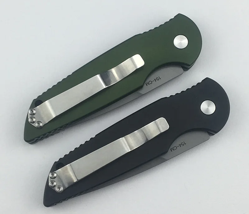 

LEMIFSHE new Flipper folding knife 154CM blade T6-6061 aviation aluminum handle camping outdoor hunting kitchen fruit knife EDC