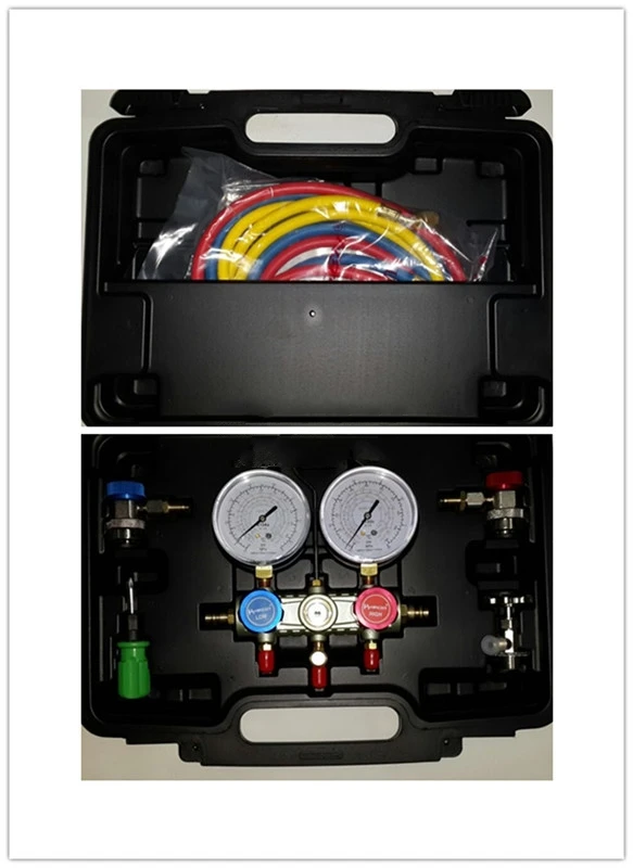 R134A Холодильный диагностический манометр набор инструментов автомобильный
