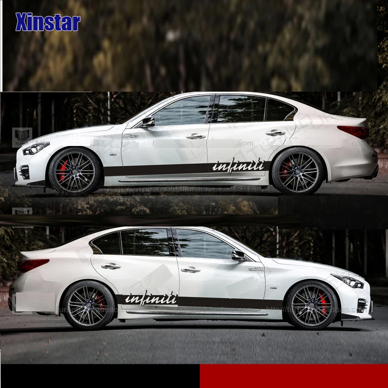 Автомобильная боковая наклейка для infiniti Q50 Q60 Q70 QX50 QX60 QX70 GX25 GX G35 G37 G20 FX | Автомобили