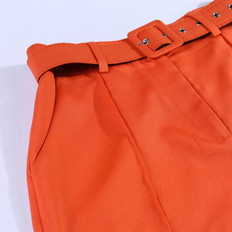 Пикантные повседневные офисные женские костюмы LVINMW однотонный комплект из двух