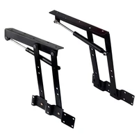 2pcs folding lift up top coffee table lifting frame desk hardware fitting hinge spring standing rack bracket gas hydraulic