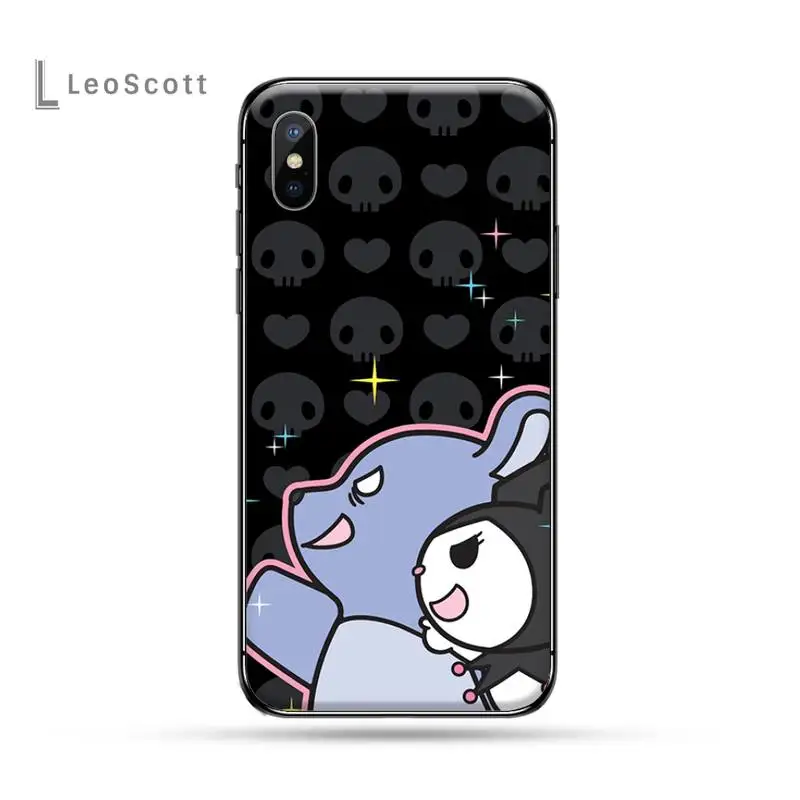 Чехол для телефона Kawaii koomi цветной чехол с мультяшным рисунком iphone 5 5s 5c se 6 6s 7 8 plus x