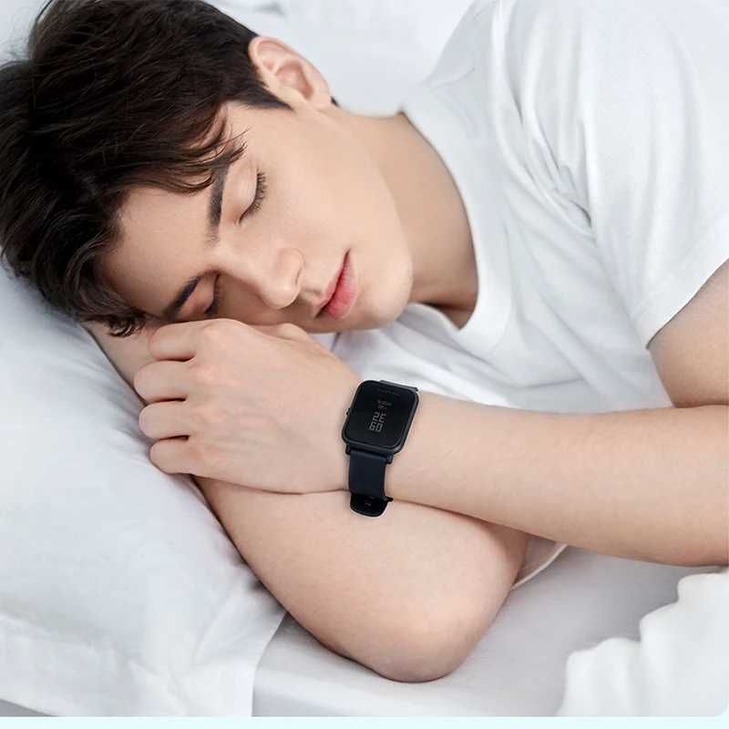 Смарт-часы AMAZFIT Bip Lite, несколько видов спорта, глобальная версия, режим ожидания на 45 дней, монитор сердечного ритма, фитнес-трекер