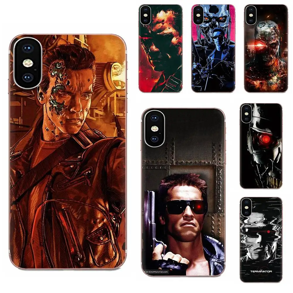 Силиконовый чехол для телефона Xiaomi Redmi Note 8 8A 8T 10 K30 5G Pro Motorola G G2 G3 G4 G5 G6 G7 Plus Terminator |