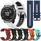 Ремешок для наручных часов из мягкого силикона для Garmin Fenix 6 pro Forerunner 945 935, браслет для простых приемов s60, легко устанавливается, быстросъемный