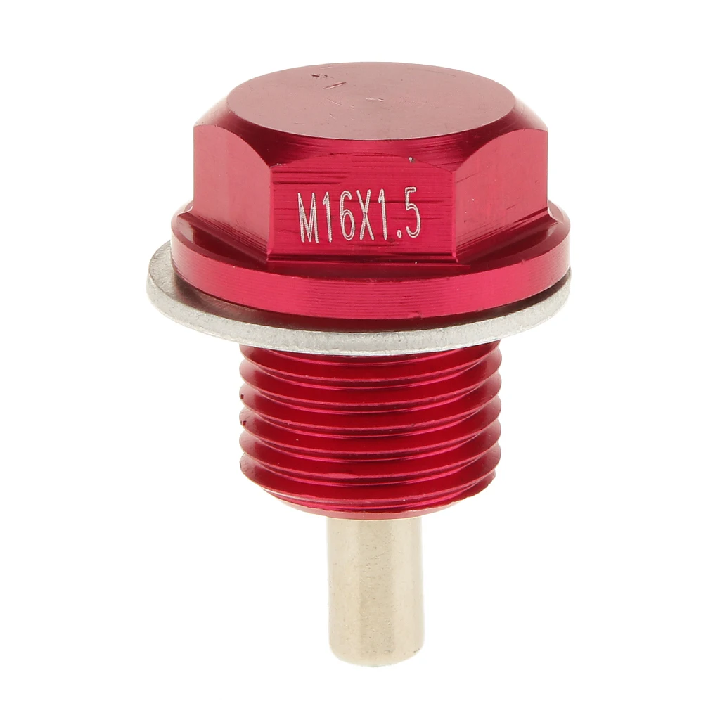 Универсальный анодированный Магнитный винт для слива моторного масла M16X1.5