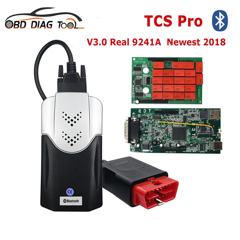 Диагностический сканер CDP TCS Pro DS150E BT V3.0 диагностический инструмент OBD2 с чипом 9241A