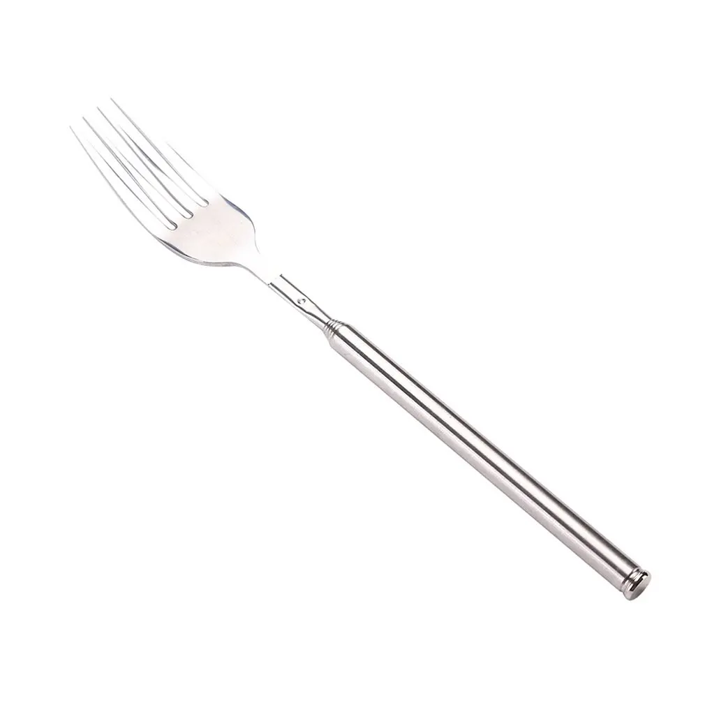 Creative Extendable Fork Stainless Steel Telescopic Kitchen Tool |