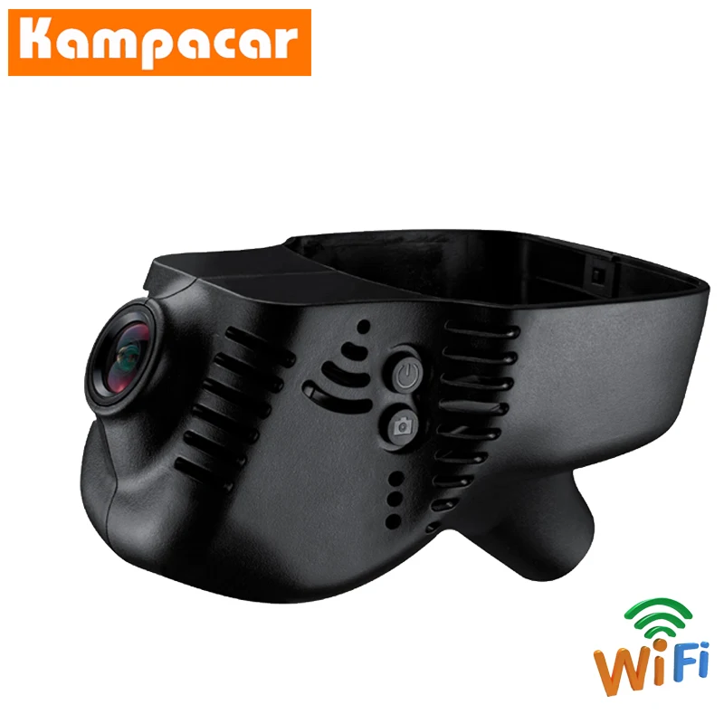 Kampacar автомобильный Wifi DVR видеорегистратор для Volkswagen Polo Touran Tiguan Lavida Gran Lavida с дождем Senser видеорегистратор авто видеорегистраторы
