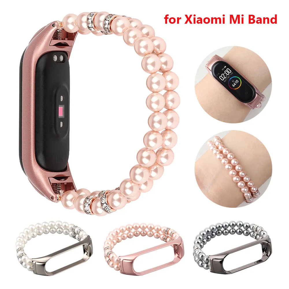 

Роскошный браслет Mi6 для Xiaomi Mi Band 6 3, сменный ремешок для браслета Mi Band 4/5, аксессуары для женских часов, браслет для часов