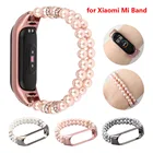 Роскошный браслет Mi6 для Xiaomi Mi Band 6 3, сменный ремешок для браслета Mi Band 45, аксессуары для женских часов, браслет для часов