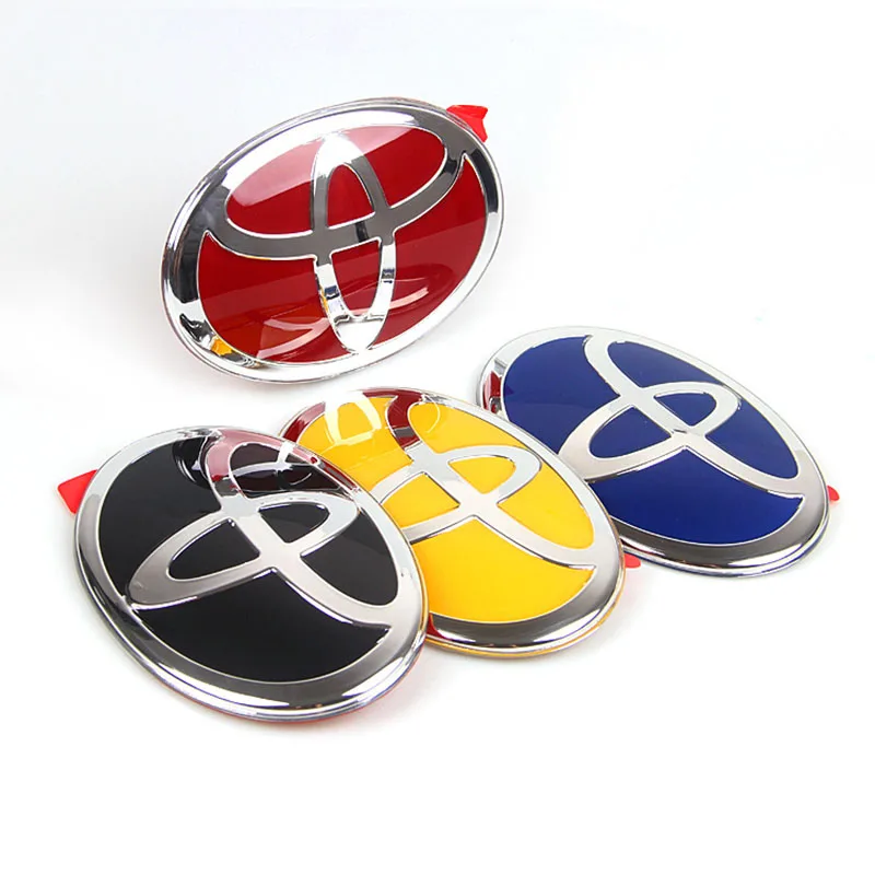 Эмблема Для Toyota RAV4 LandCruiser Prado HighLander Camry Yaris EZ Corolla Levin значок на передний и задний