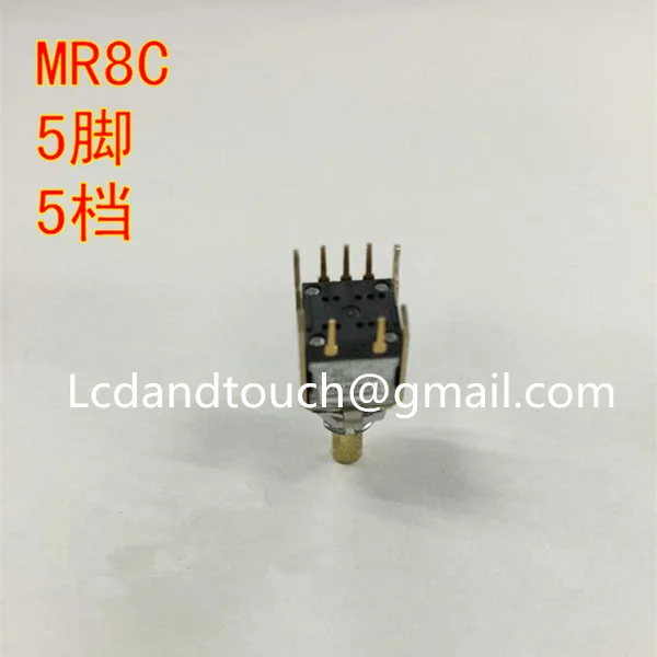 Оригинальный TOSOKU MR8 MR8C MR-8C 5-контактный переключатель для импульсного генератора