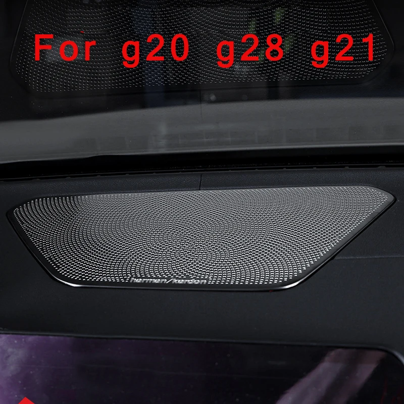 

LHD Car Dashboard Speaker Cover Trim Dashboard Air Outlet Vent Cover Trim Frame Sticker For BMW 3 Series G20 G21 G28 Accessories