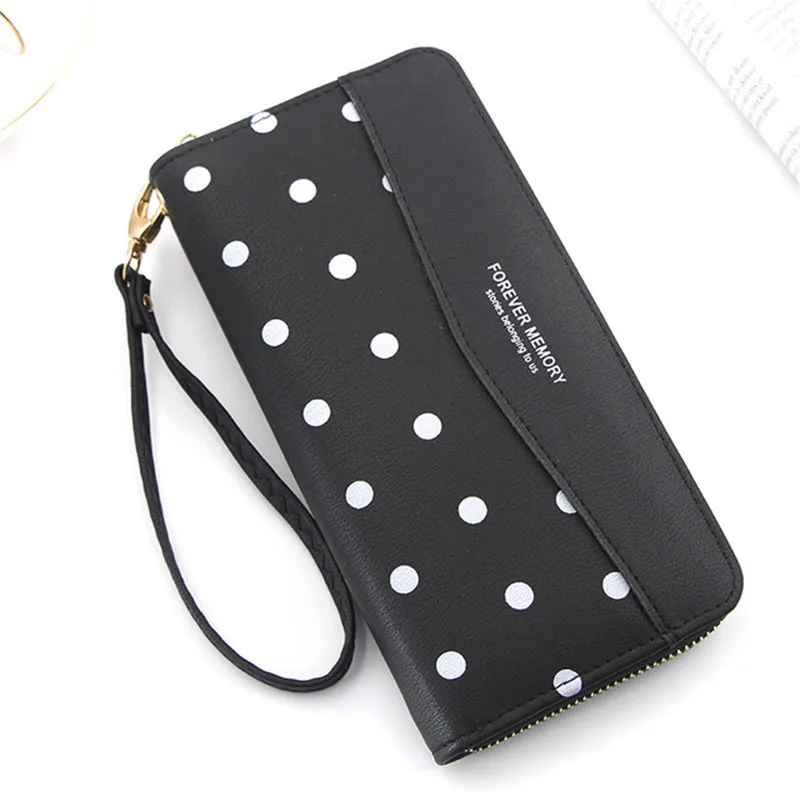 Женский удлиненный кошелек роскошные брендовые кожаные кошельки для монет