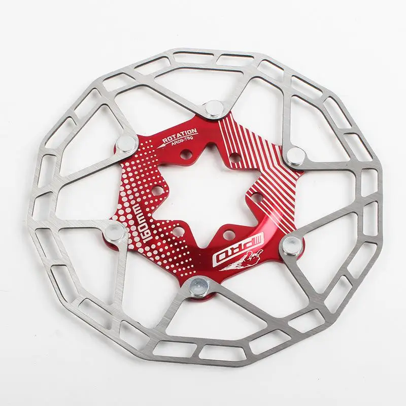 

Bike Disc Brake Rotors Ultralight Floating Disc Pads 160mm 80g Bicycle Disc Brake Rotors Parts