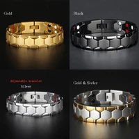 fashion 3 in 1 slimming bangle bracelets magnetic therapy bracelet healthcare luxury jewelry weight loss energy wholesale z202