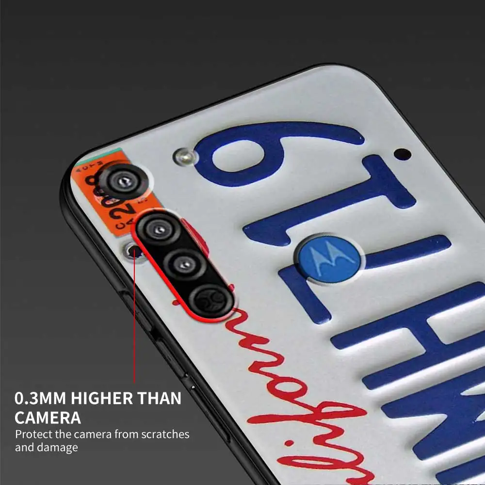 retro funny license plate number phone case for moto g9 g8 play plus g60 g50 g40 g30 fusion g20 g10 power one fusion g8 power free global shipping