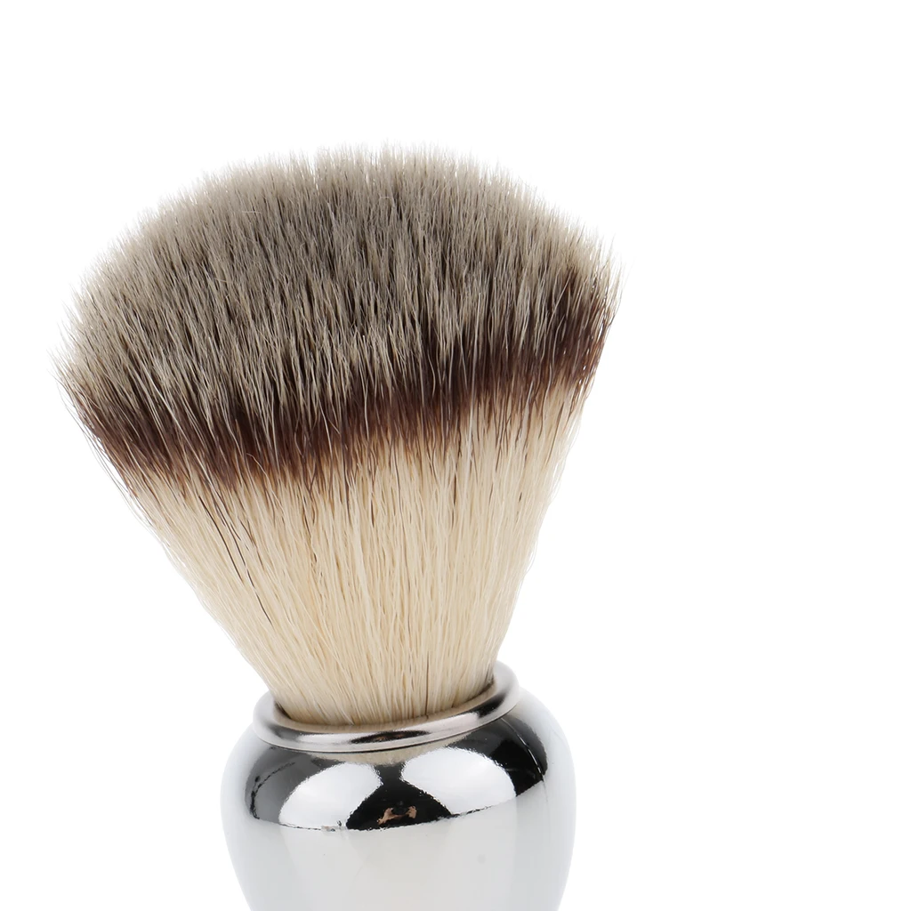 1 шт. Мужская мягкая Нейлоновая Щетка для бритья с ручкой стрижки волос удаления