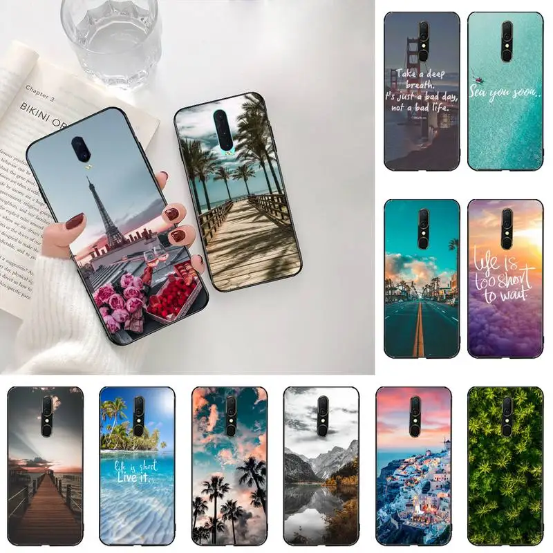 Дорожный мягкий чехол из ТПУ для телефона Oppo A5 A9 2020 Reno2 z Renoace 3pro Realme5Pro|Бамперы| |