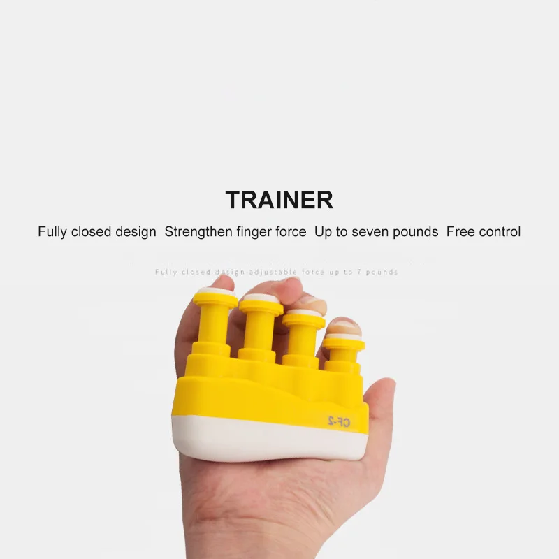 

Guitar Finger Exerciser Hand Grip Finger Trainer Strengthener Piano Guitar Finger Exerciser Trainer Home Fitness Equipment