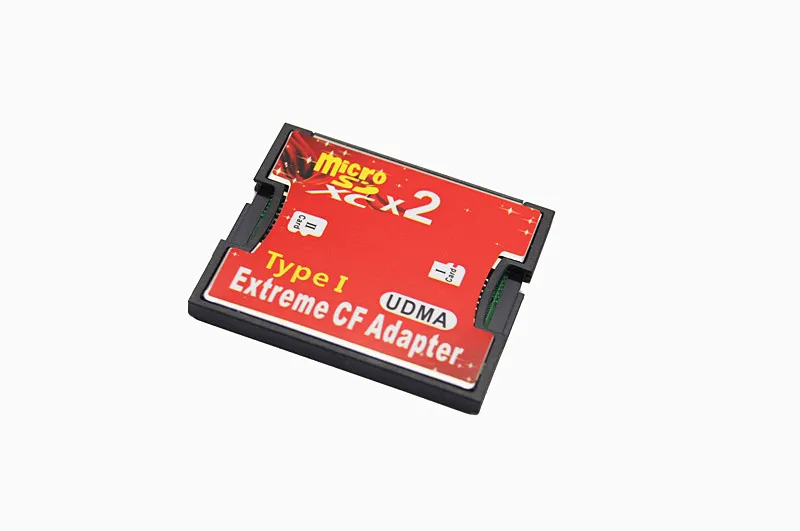 

Micro SD X2 to CF Card Set Double TF to CF Card Set supports SDXC 2TB high-speed transfer card