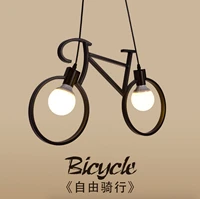 modern childrens bicycle led pendant lights nordic designer boy and girl room hanging lamp home interior decoration lightinge27