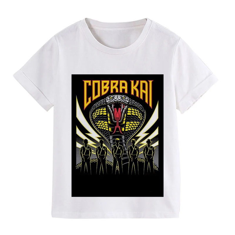 

Новая модная детская одежда, футболка тайского веномуса, змея, кобры Кай, подростковые повседневные Топы И Футболки с круглым вырезом, забав...