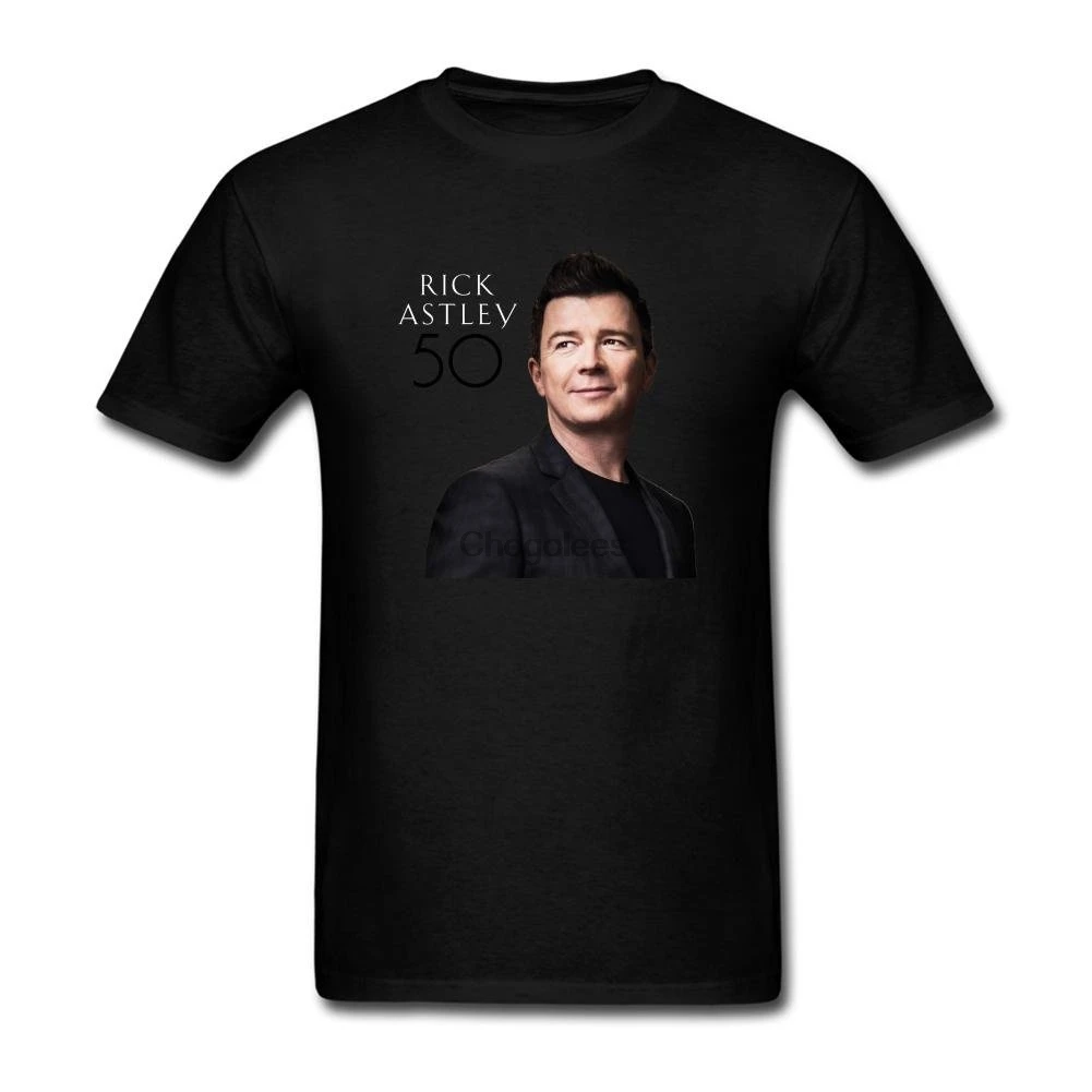 Мужские футболки 50 Rick Astley |