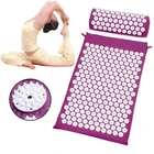 Массажер для акупрессуры коврик для снятия стресса, боли в спине, акупрессурный коврик с шипами, коврик для йогиПодушка, массажная подушка, наборы ковриков для расслабления