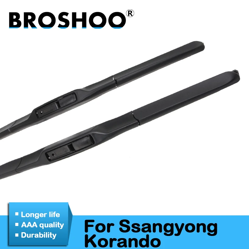 Стеклоочистители BROSHOO из натурального каучука лезвия для Ssangyong Korando 24 &quotи 16&quot