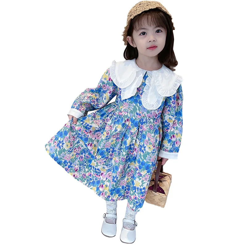

The spring and autumn period and the han edition in paragraph lolita girls dress skirt brim children long sleeve princess dress