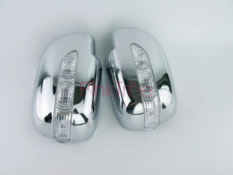 Хромированное боковое крыло крышка дверного зеркала для Toyota Innova 2011 2012 2013 2014 2015
