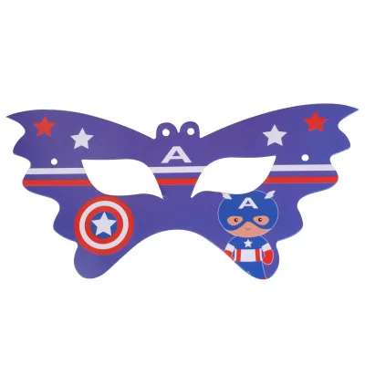 6 шт. декоративные бумажные маски для глаз в виде единорога|Маски вечеринки| |