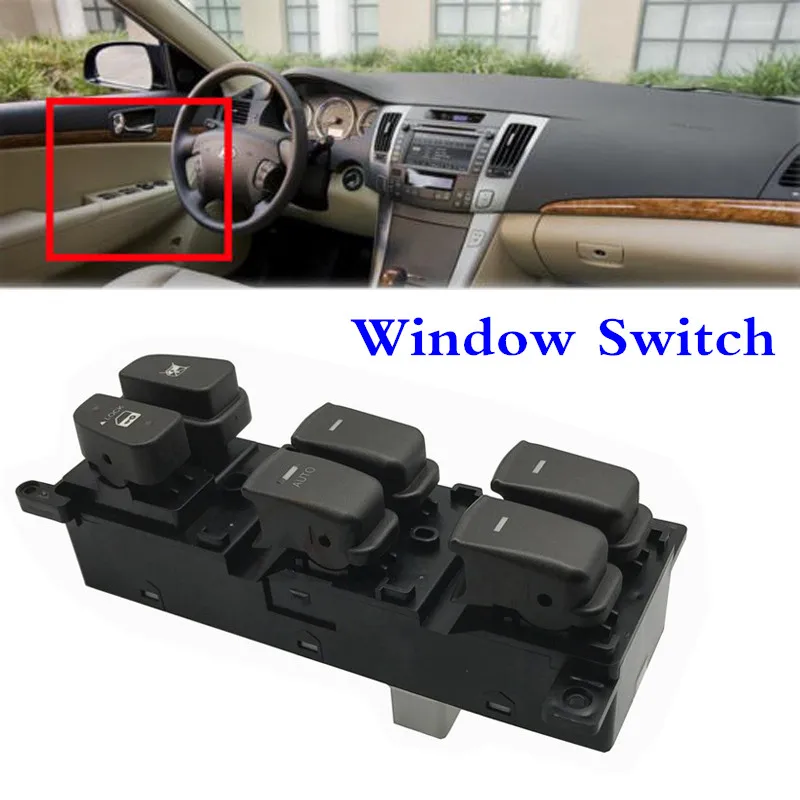 CAPQX для Hyundai Sonata NF 2008 2009 2010 главный выключатель управления стеклоподъемником