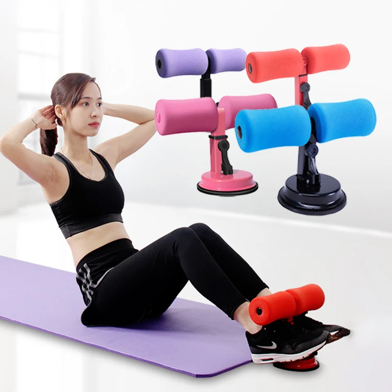 

2021 Abs Trainer Sit Up Bar Self-Suction Abdominal Curl Exercise Push-up Assistant Device Lose Weight Home Gym Fitness Equipment
