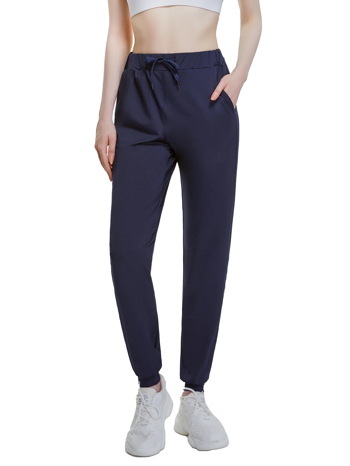 

Женские эластичные удобные брюки для отдыха штаны для беременных Мягкие штаны для бега с карманами на шнурке Одежда для беременных трениро...