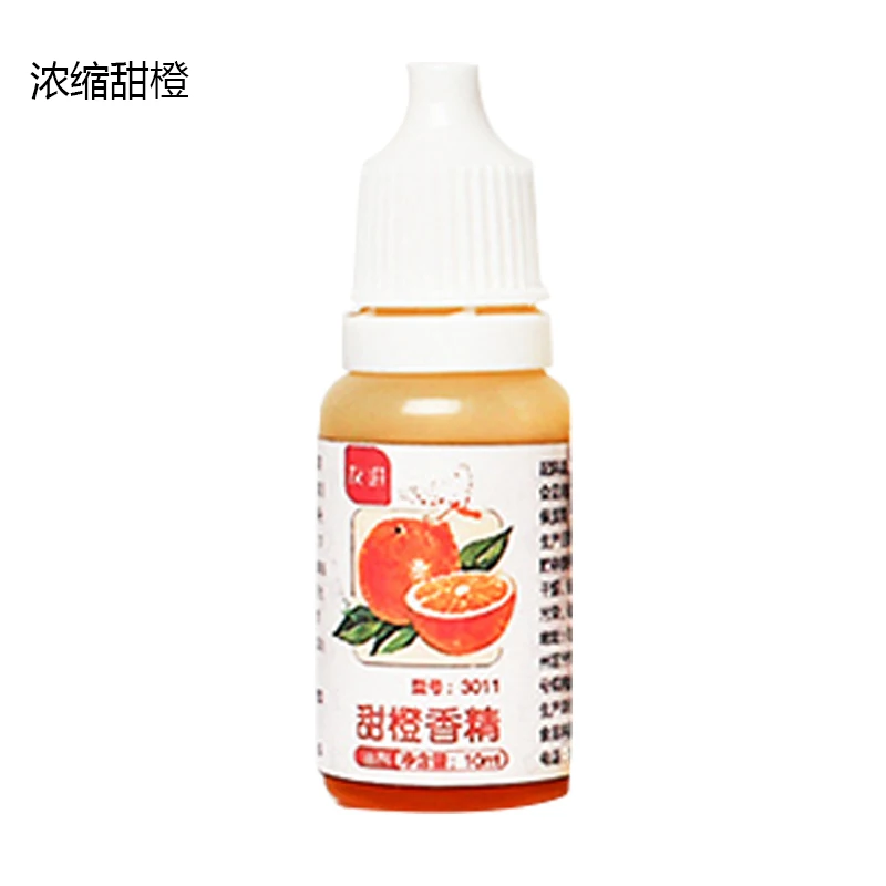 Sweet Orange 1 шт. 10 мл съедобная еда фруктовый цветочный аромат эссенция торт Макарон конфеты слизи Торт Помадка аксессуары украшения выпечки Кондитерские инструменты - Цвет: Sweet Orange
