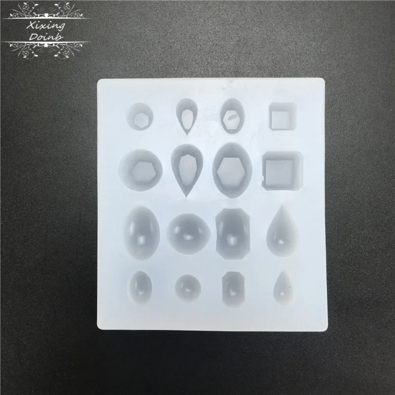 Doinb драгоценный камень в форме капли воды силиконовая Мягкая форма для сладостей