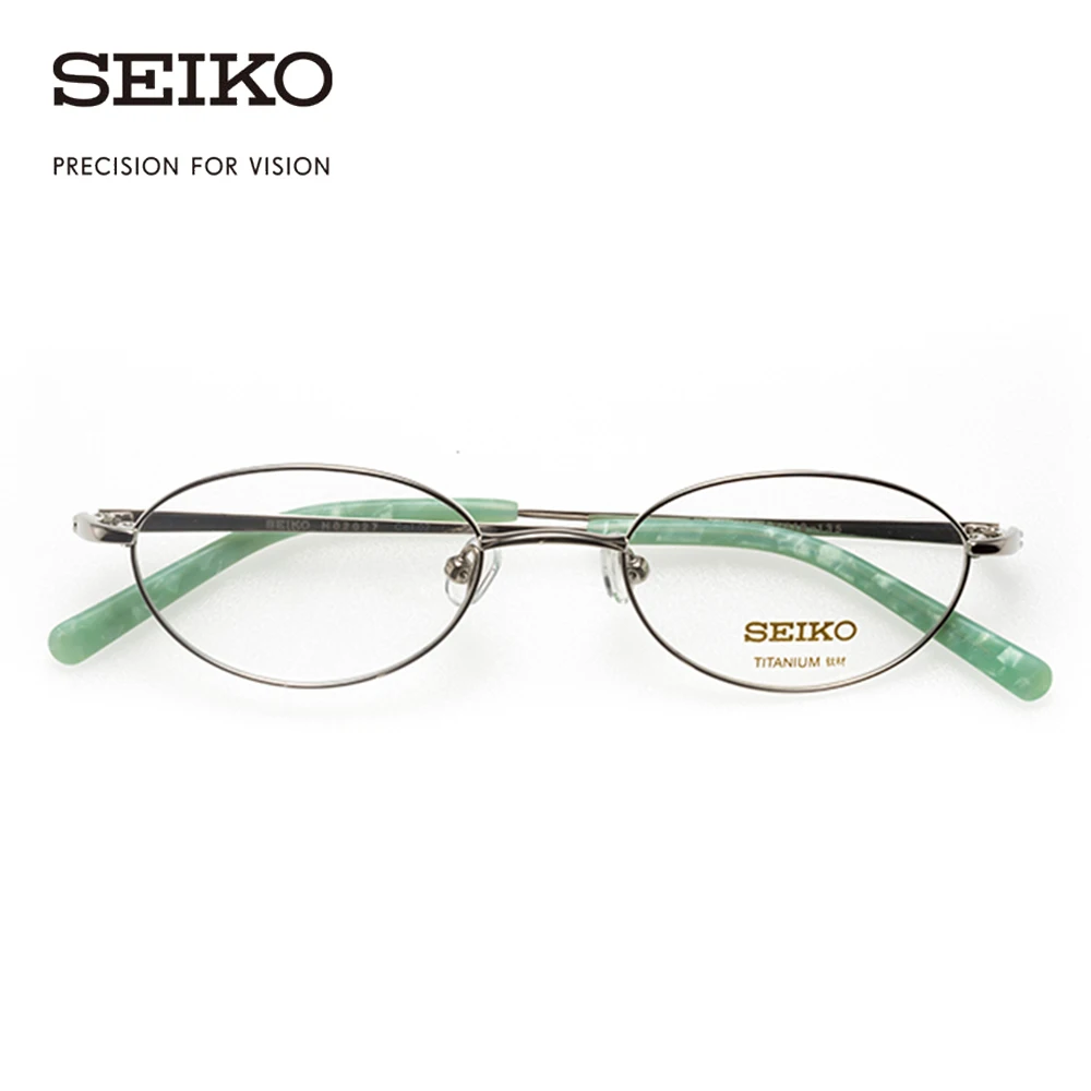 SEIKO Женская оправа для очков светильник титановые диоптрические очки близоруких