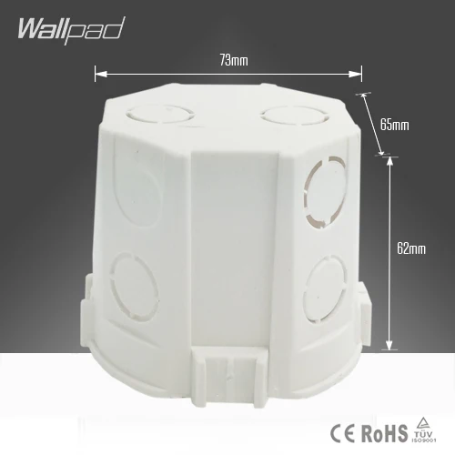 Wallpad 73*62 мм Универсальная распределительная коробка для монтажа в стену