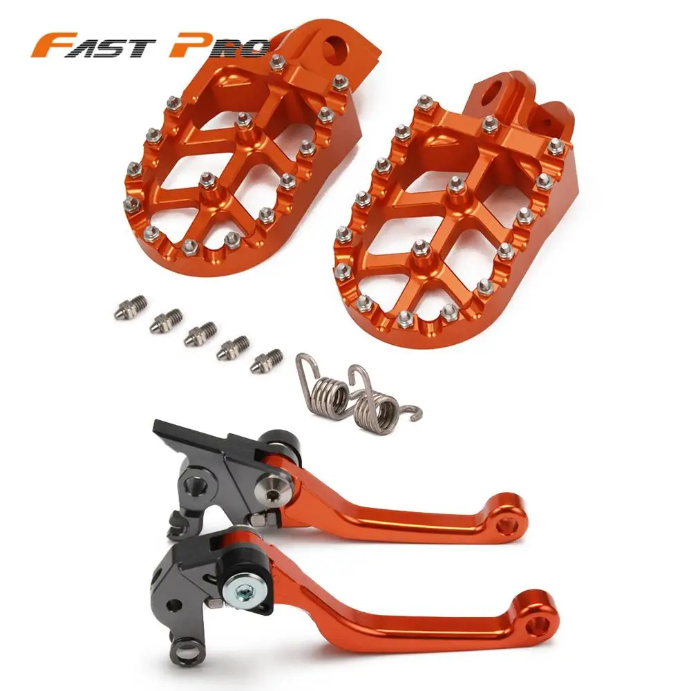 

Мотоциклетные ЧПУ тормозные рычаги сцепления и подножки, педали, подножки для KTM SX SXS EXC XCW SXF XMC 125 200 250 300 400 450 525