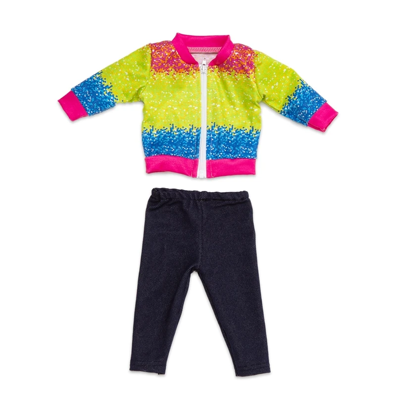 2021 красочный костюм одежда подходит для американской девушки 18 дюймов